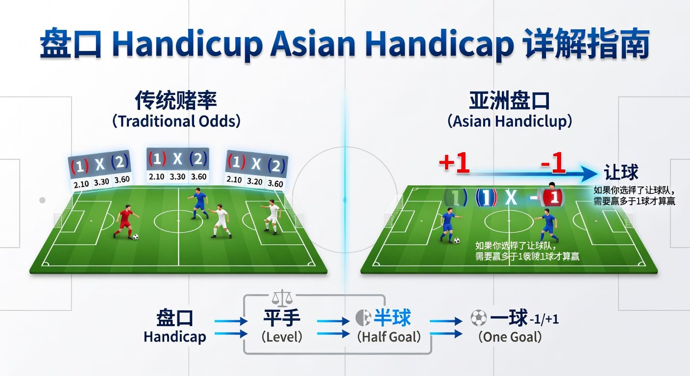 亚洲盘 Asian Handicap 详解：赛事分析必备指南