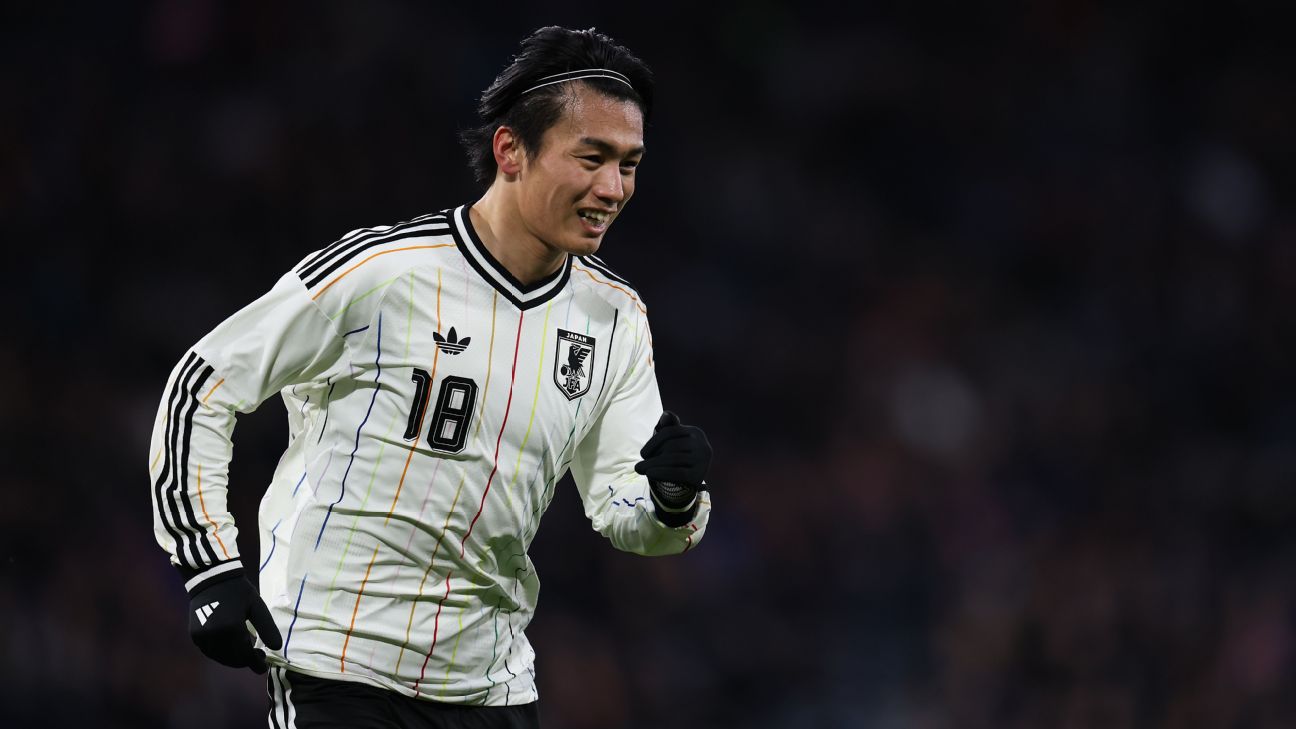 上田绮世领衔日本锋线 直面荷兰成世界杯首秀关键考验